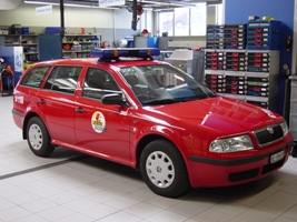 Véhicule d'intervention