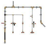 Réseau d'air comprimé